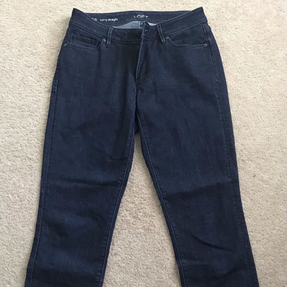 LOFT dark denim